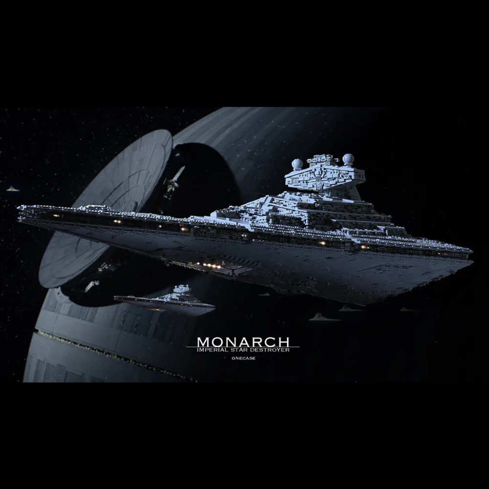Mould King 13135 Star Wars ISD Monarch Space Ship Building Blocks 11885PCS Bricks Toys From USA 3-7 Days Delivery
