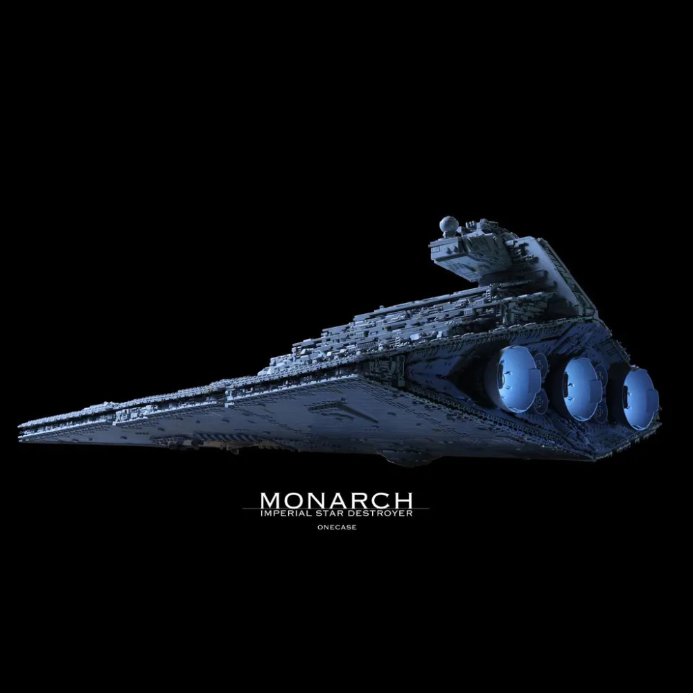 Mould King 13135 Star Wars ISD Monarch Space Ship Building Blocks 11885PCS Bricks Toys From USA 3-7 Days Delivery