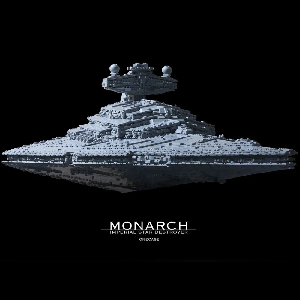 Mould King 13135 Star Wars ISD Monarch Space Ship Building Blocks 11885PCS Bricks Toys From USA 3-7 Days Delivery