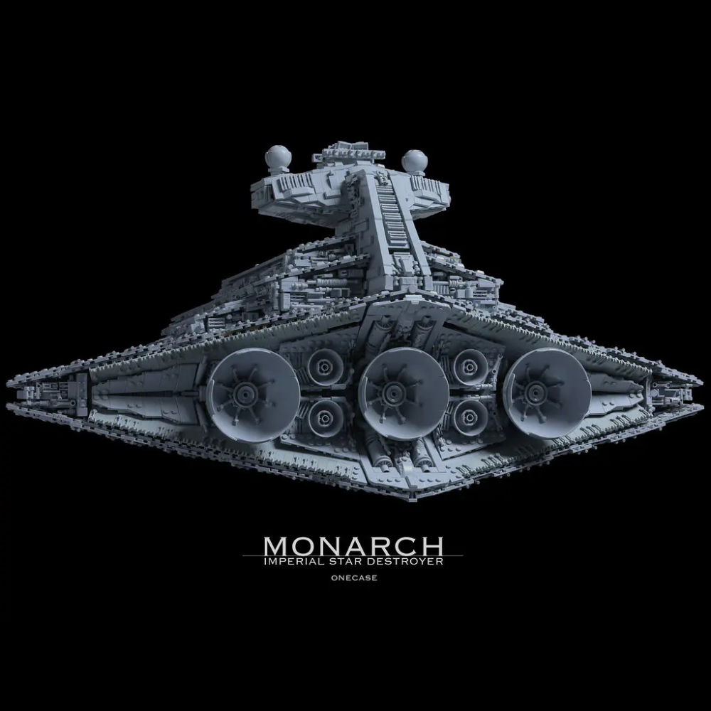 Mould King 13135 Star Wars ISD Monarch Space Ship Building Blocks 11885PCS Bricks Toys From USA 3-7 Days Delivery