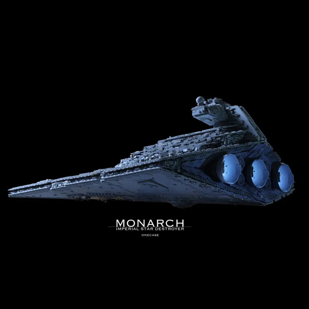 MouldKing 13135 Star Wars ISD Monarch Space Ship Movie Barweer