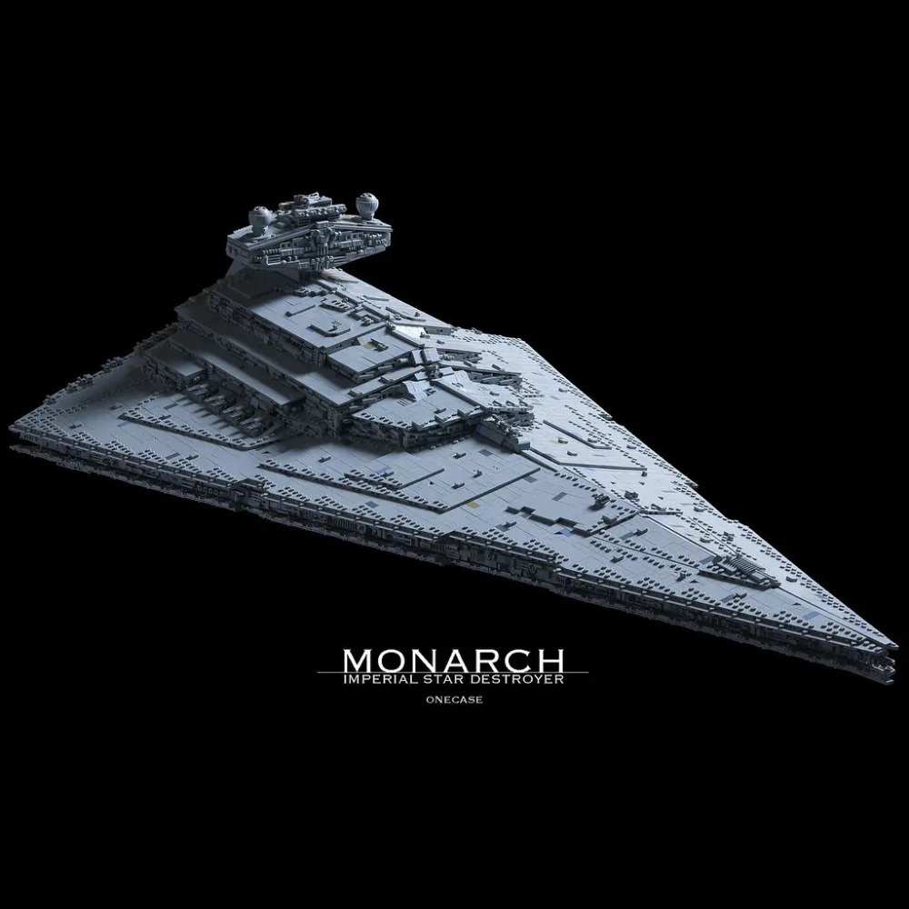 Mould King 13135 Star Wars ISD Monarch Space Ship Building Blocks 11885PCS Bricks Toys From USA 3-7 Days Delivery