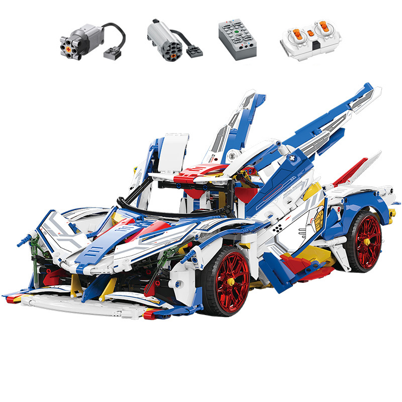 MOYU BLOCK MY88007A Technic Dynamic version Evo Speed Super Car Building Blocks 2178pcs Bricks Toys From China Delivery.