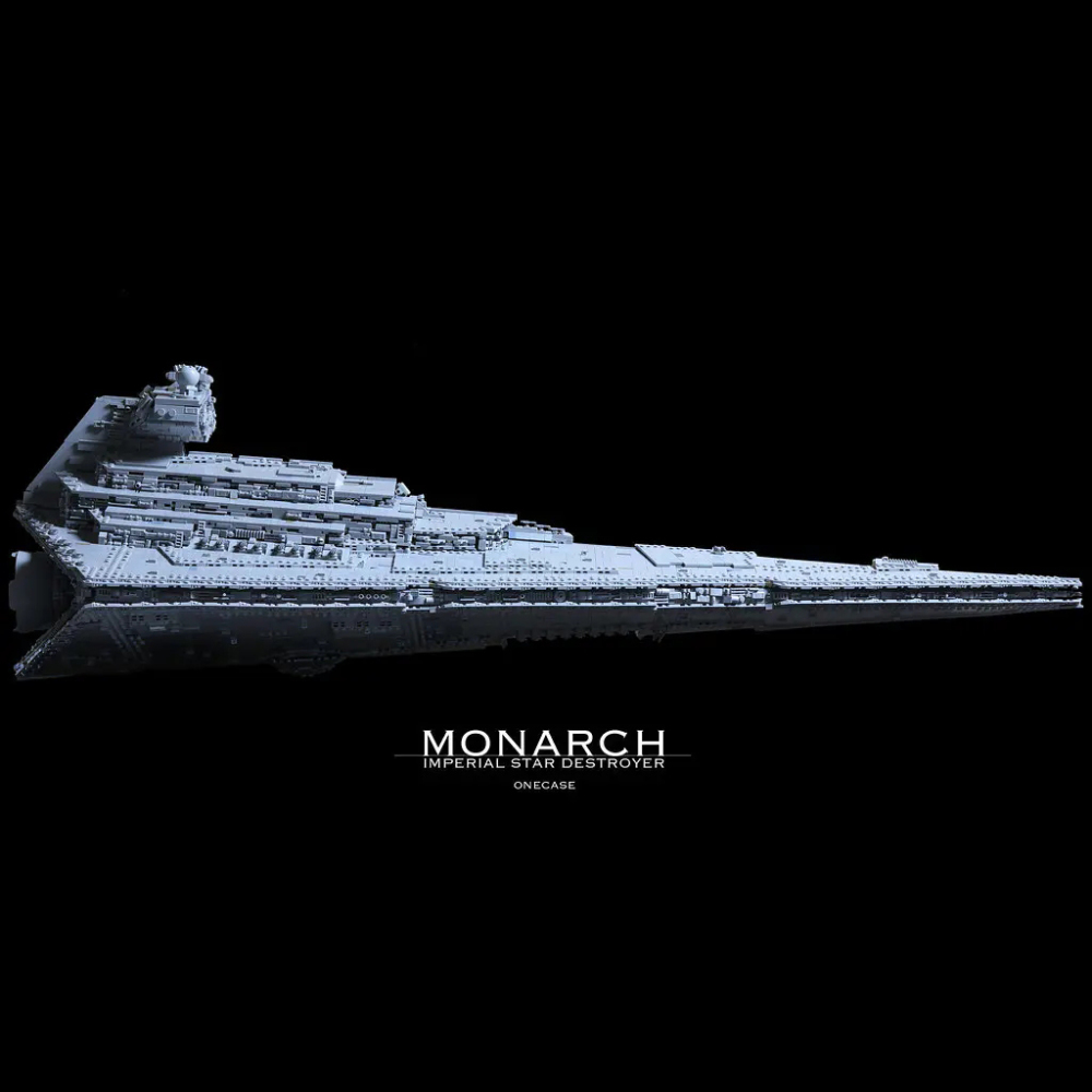 Mould King 13135 Star Wars ISD Monarch Space Ship Building Blocks 11885PCS Bricks Toys From USA 3-7 Days Delivery