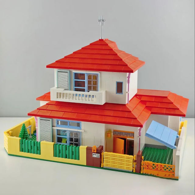 QMAN K20612 Movie & Game Crayon xiao Xin's home Building Blocks Toys Bricks Gift From China Delivery.