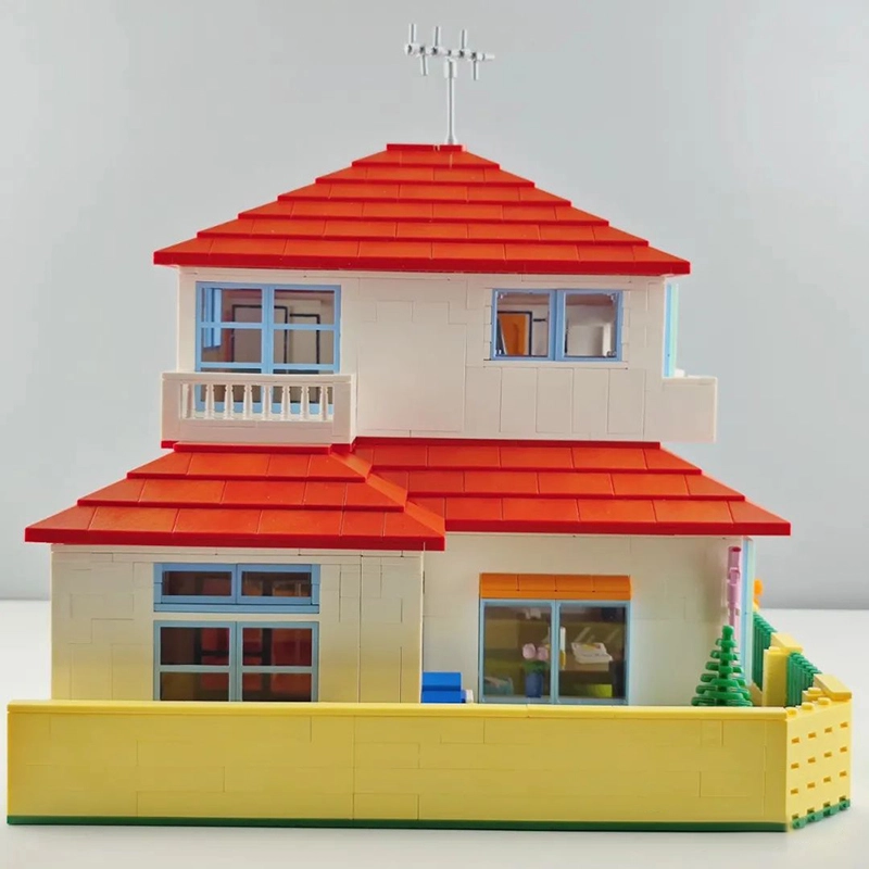 QMAN K20612 Movie & Game Crayon xiao Xin's home Building Blocks Toys Bricks Gift From China Delivery.