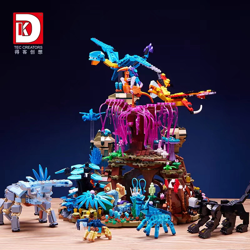 DK3005 Movie & Game The AVATAR Building Blocks Toys 2878pcs Bricks Gift From China Delivery.