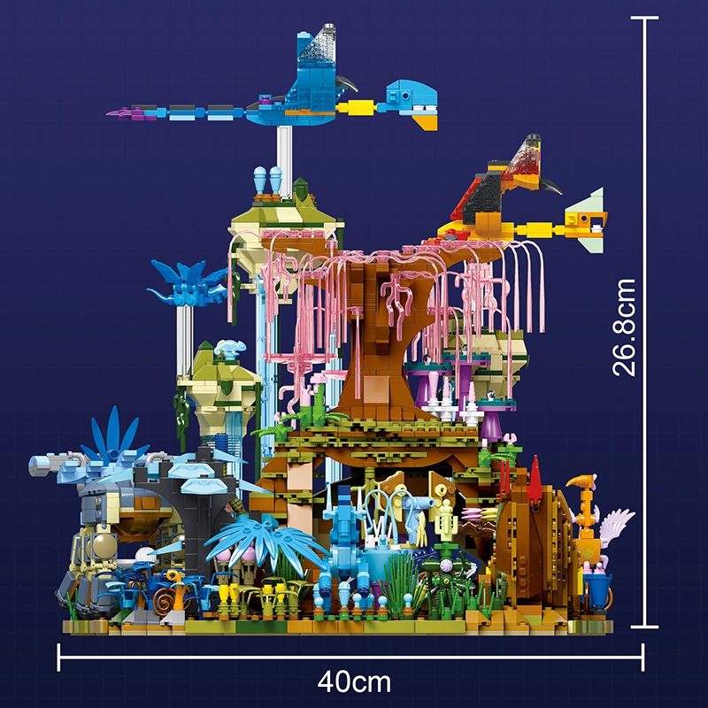 DK3005 Movie & Game The AVATAR Building Blocks Toys 2878pcs Bricks Gift From China Delivery.