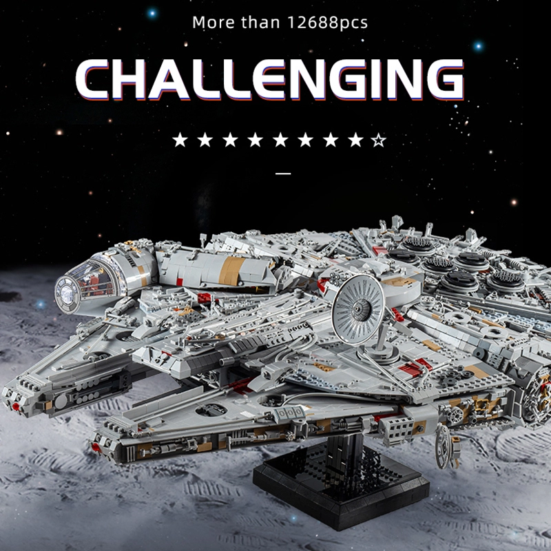 Mould King 21026 Star Destroyer Building Blocks Millennium Falcon ROTJ (Mark II) 12688pcs Bricks Ship from USA 3-7 Days Delivery