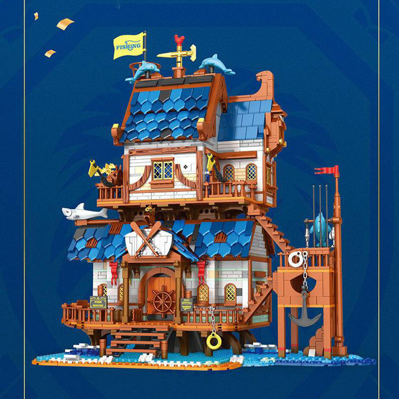 street food market lego