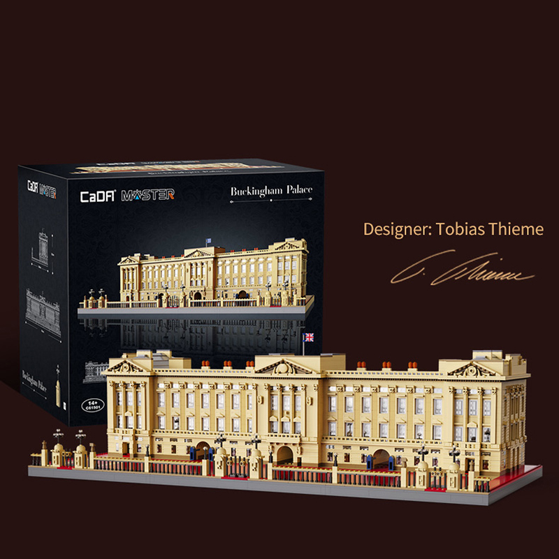 [Pre-sale by 25th]CaDa C61501 UK Buildings BUCKINGHAM PALACE Building Blocks 5604pcs Bricks Toys From USA 3-7 Days Delivery.