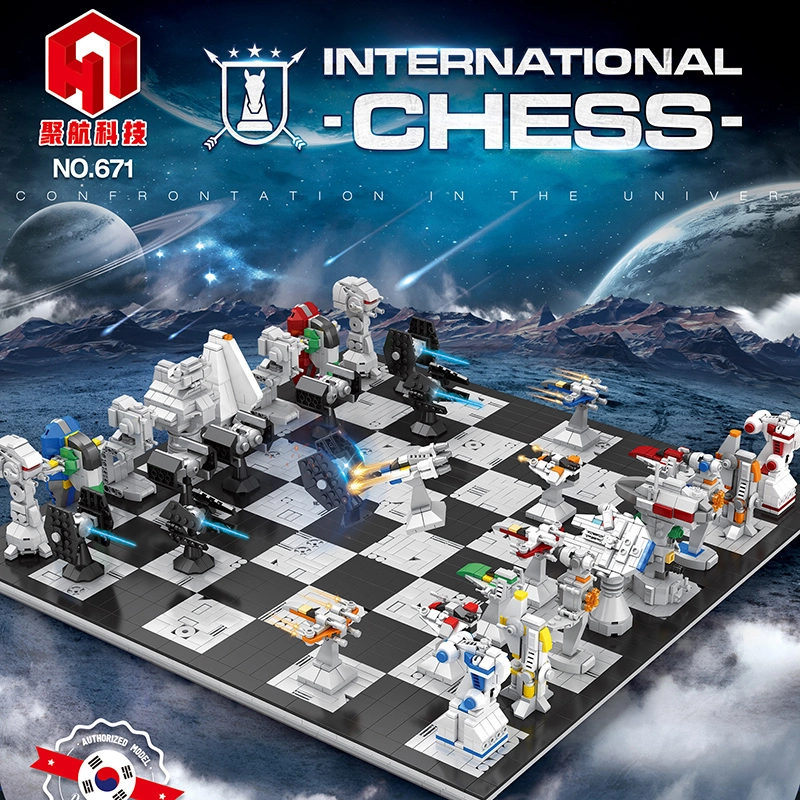 JUHANG 671 Star Wars International chess Building Blocks 3800pcs Bricks Toys From China Delivery.