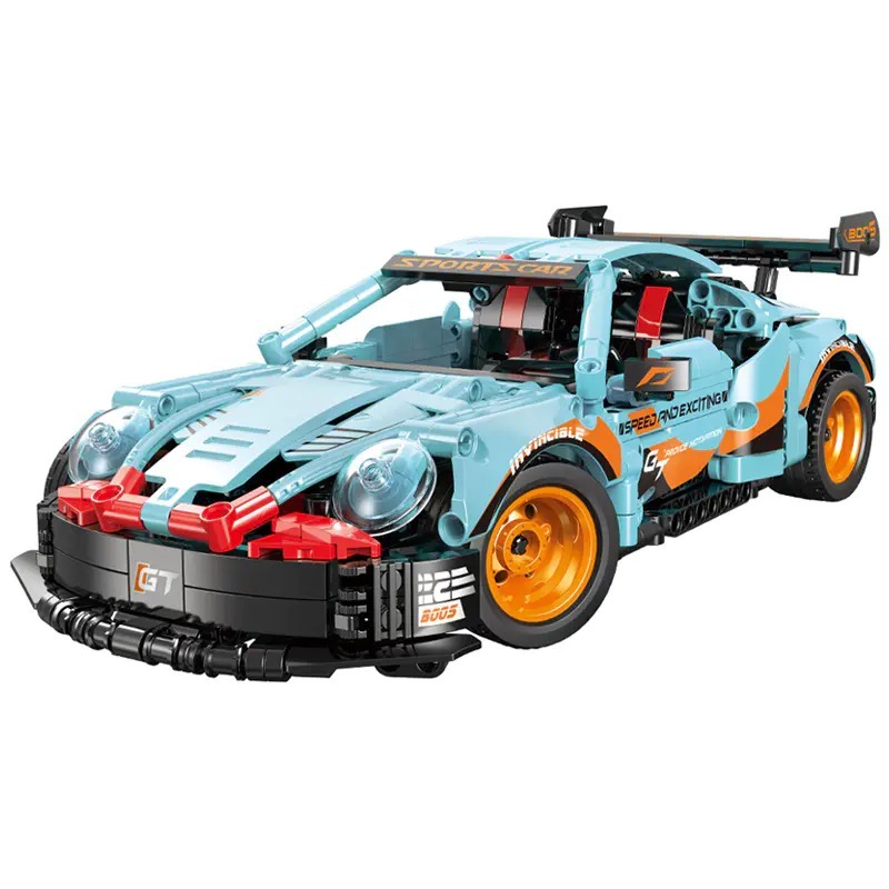 XINGBAO 21011 Moc Technic Remote Control GT911 Racing Car Building Blocks 812pcs Bricks Toys from China Delivery.