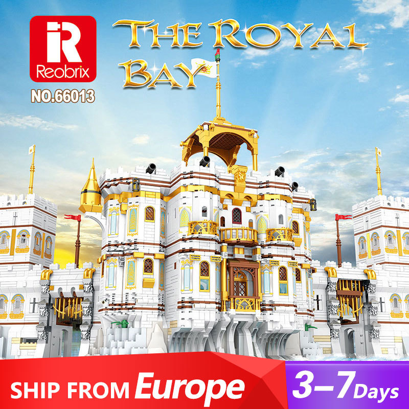 Reobrix 66013 Pirates The Royal Bay Building Blocks 4168pcs Bricks Toys From Europe Delivery.