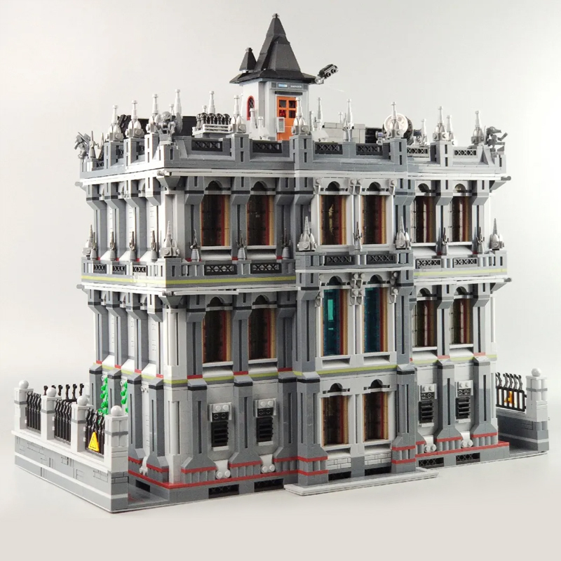 {Pre-sale available on 20th Sep.} PANLOS 613002 Creator Expert Lunatic Hospital Building Blocks 7527pcs Bricks Toys From USA Delivery.