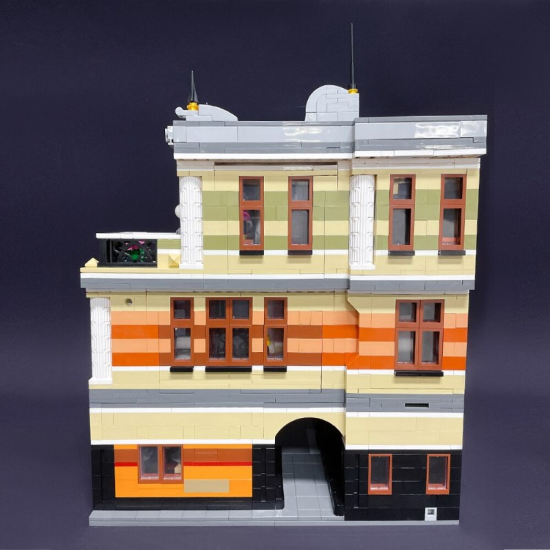 {Pre-sale available on 26th Sep.}JIESTAR 89113 Modular Buildings The Fountain Square Building Blocks 3420pcs Bricks Toys From Europe 3-7 Days Delivery.