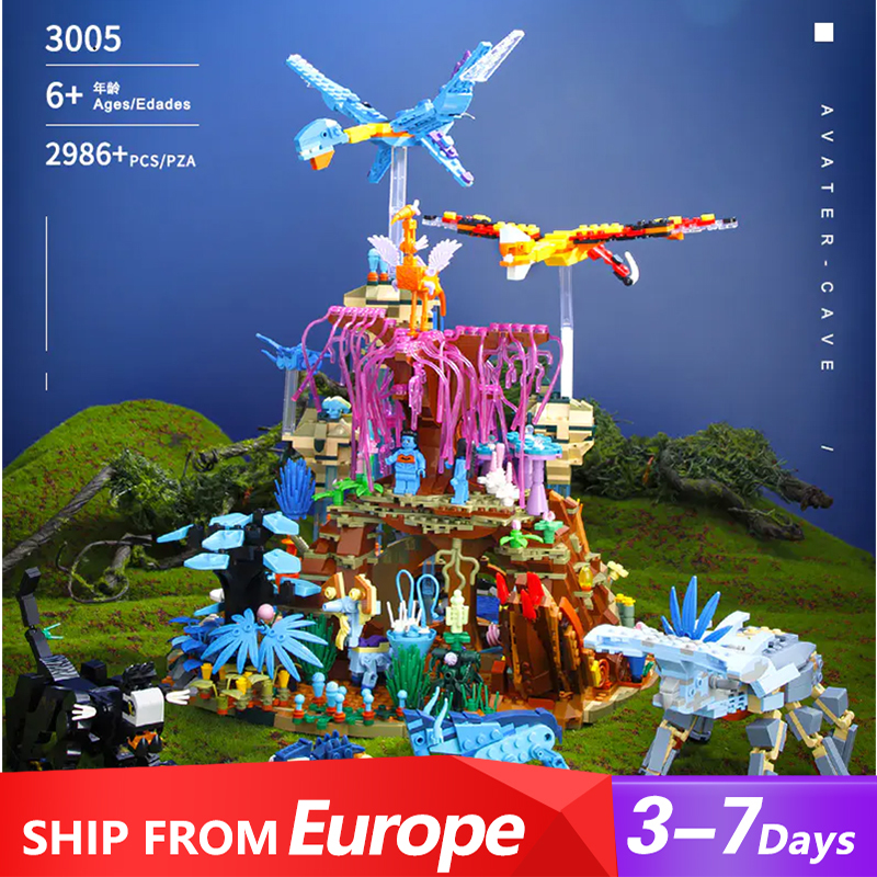 {Pre-sale available on 26th Sep.}DK3005 Movie & Game The AVATAR Building Blocks Toys 2878pcs Bricks Gift From Europe Delivery.