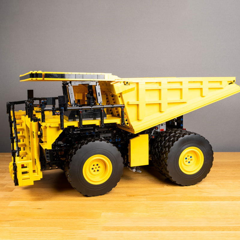 {Pre-sale available on 20th Sep.}YC22005 Technic 1:37 Motor Shine YU Dump Truck Car Building Blocks 3565pcs Bricks From Europe Delivery.