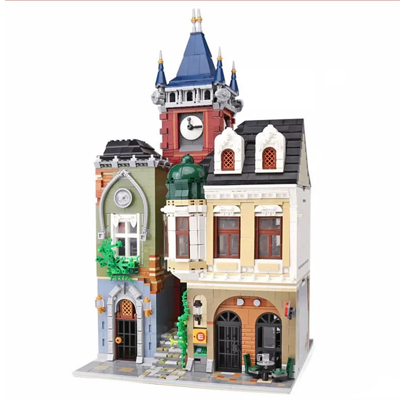 ZHEGAO QL0924 Stree View Series Old Town Pub Building Blocks 4030pcs Bricks Toys Model From China