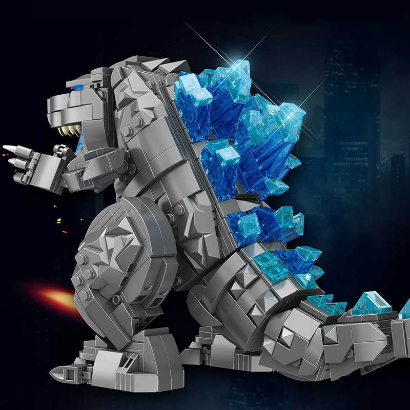 PANLOS 687301 Movie & Game Godzilla Building Blocks 853pcs Bricks Toys From China Delivery.