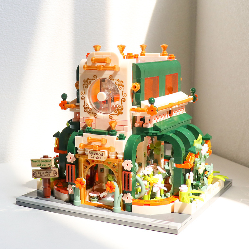 JAKI 2362 Creator Monet's flower room Building Blocks 502pcs Bricks Toys From China Delivery.