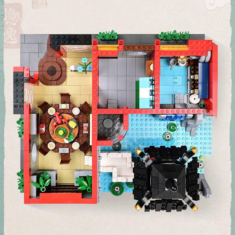 Keeppley K18003 Creator Expert New Chinese Style Streetscape Buildings Blocks 1962pcs Bricks Toys from China Delivery.