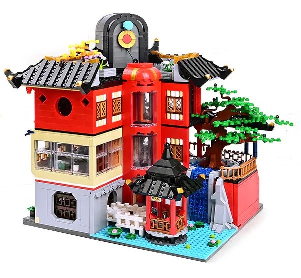 Keeppley K18003 Creator Expert New Chinese Style Streetscape Buildings Blocks 1962pcs Bricks Toys from China Delivery.