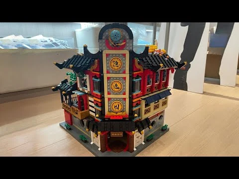 Keeppley K18003 Creator Expert New Chinese Style Streetscape Buildings Blocks 1962pcs Bricks Toys from China Delivery.