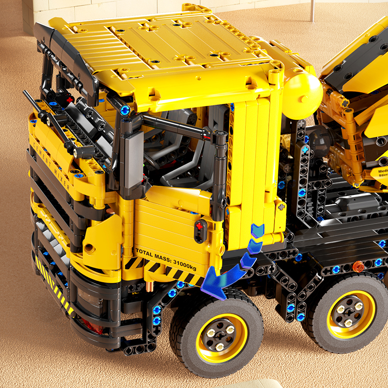 T4005 Technic Motor Mixer Truck Building Blocks 3388pcs Bricks Toys From China Delivery.