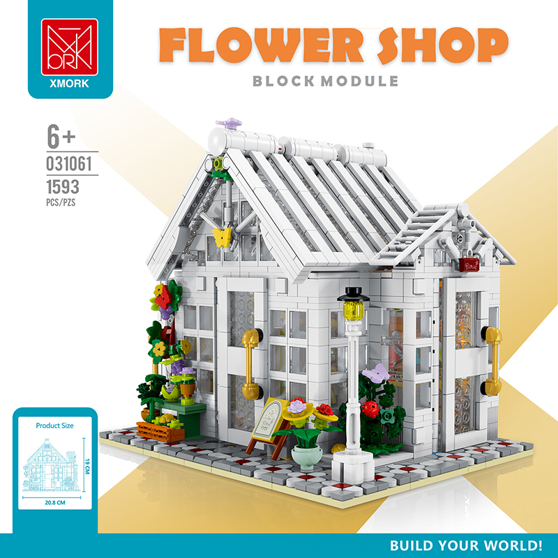 Mork 031061 Flower Shop Modular Building
