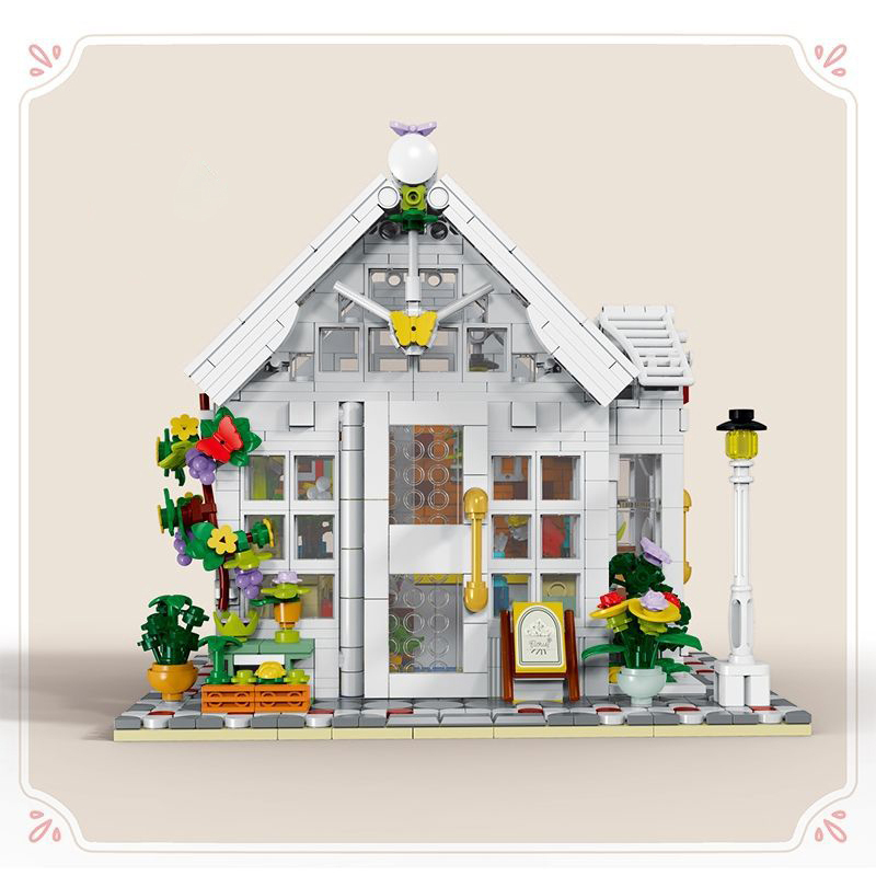 Mork 031061 Creator Flower Shop Building Blocks 1593pcs Bricks Toys From China Delivery.