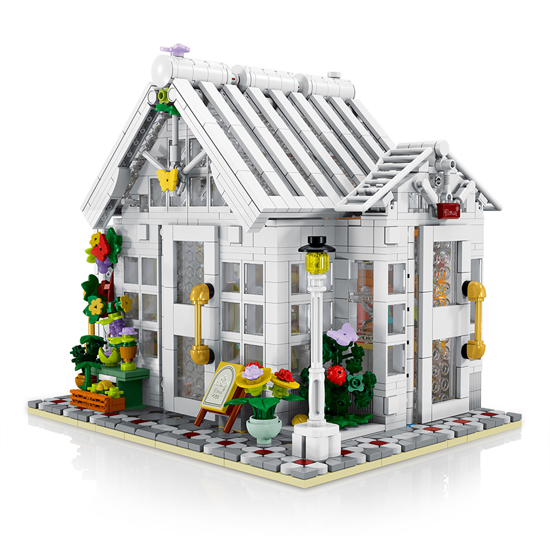 Mork 031061 Creator Flower Shop Building Blocks 1593pcs Bricks Toys From China Delivery.