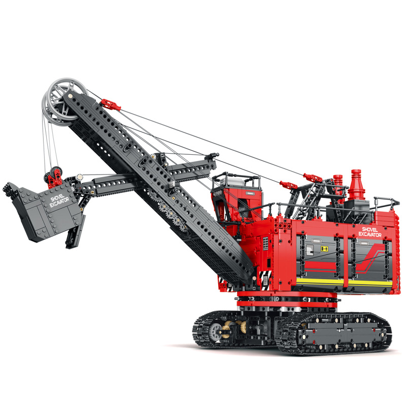 Reobrix 22014 Technic Motor Front shovel rope excavator Building  Blocks 3170pcs Bricks Toys From China Delivery.