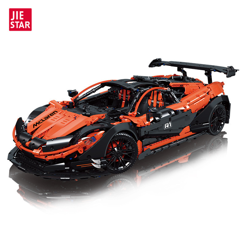 JIESTAR 91104 Technic Motor 1:8 McLaren Super Car P1 Sports Car Building Blocks 3316pcs Bricks Toys From China Delivery.
