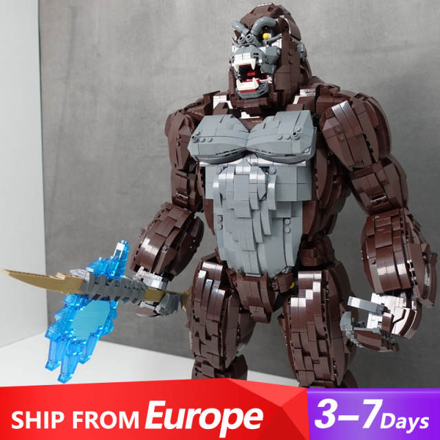 992 Movie & Games KING KONG OVERLORD Building Blocks 3000pcs Bricks Toys Model  From Europe 3-7 Days Delivery