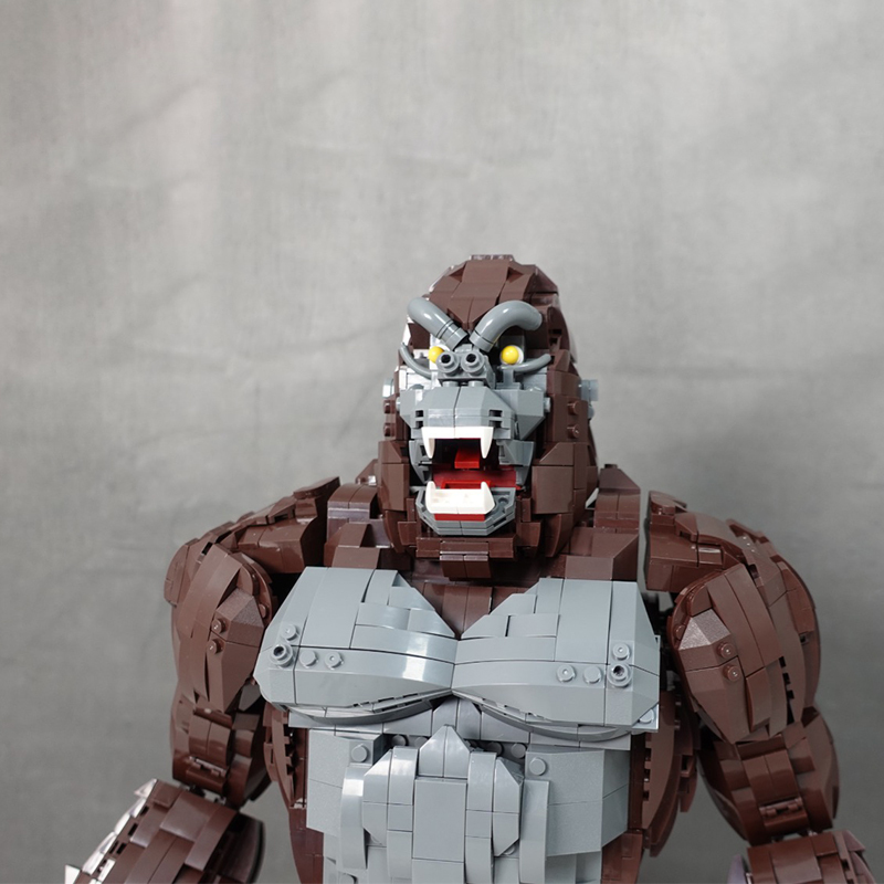 992 Movie & Game Series KING KONG OVERLORD Building Blocks 3000pcs Bricks From China