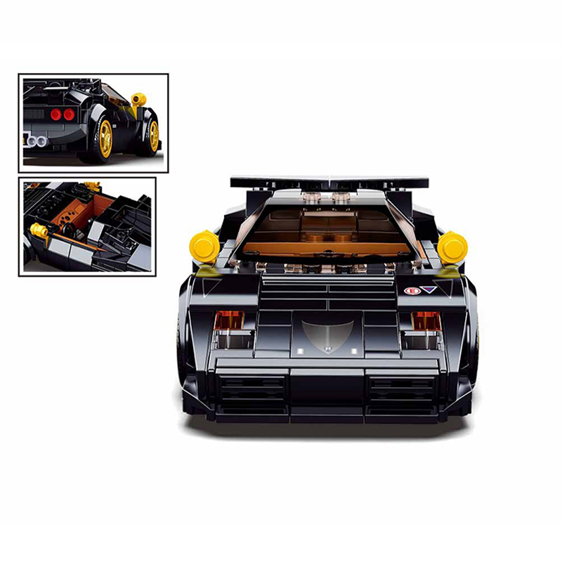 Sluban M38-B1098 Technic Racers Speed Champions Contash sports car Building Blocks 254pcs Bricks Toys From China Delivery.