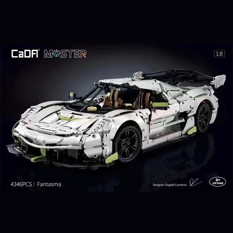 {Pre-sale available on 25th Nov.} CaDa C61048 Technic Static Version 1:8 Fantasma Sports Car Building Blocks 4346pcs Bricks Toys From Europe Delivery.