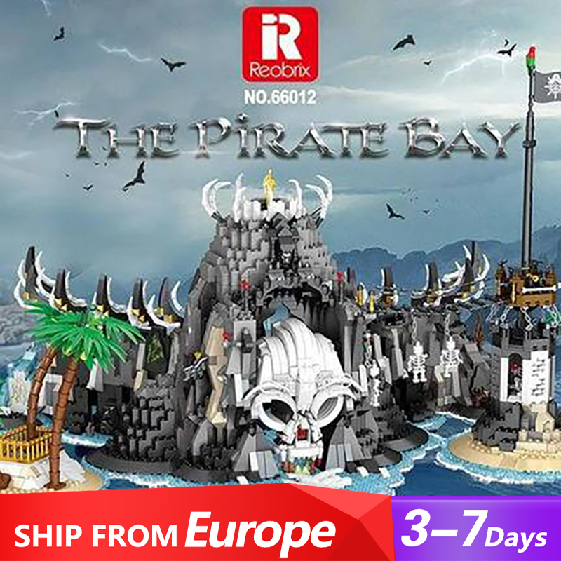 {Pre-sale available on 25th Nov.} Reobrix 66012 Idea The Pirate Bay Ship Building Blokcs 2960pcs Bricks Toys From Europe 3-7days Delivery.