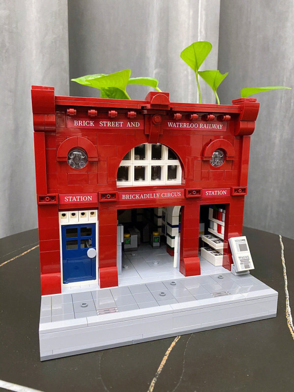 CaDa C66008 Creator Expert London Underground Building Blocks Modular Buildings 1836pcs Bricks Toys From China Delivery.