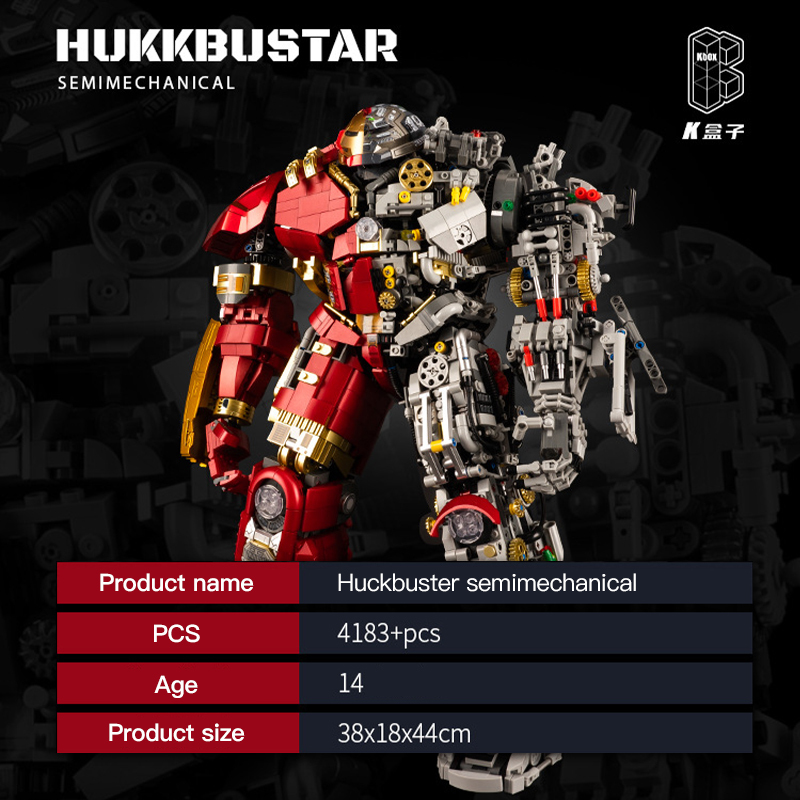 K box K10513 Super Heroes Marvel Hukkrustar MK44 Building Blocks 4183pcs Bricks Toys From China Delivery.