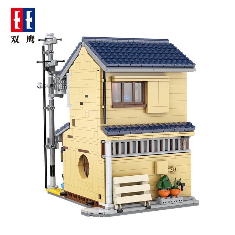 CaDa C66010 Creator Expert Japanese Wabi-sabi Tea House Modular Buildings 1200PCS Bricks Toys From China Delivery.