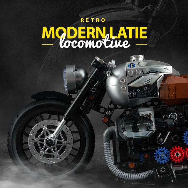 K-Box K10515 Technic Static Version BMW Latte Motorcycle Building Blocks 925pcs Bricks Toys From China Delivery.