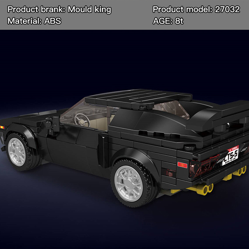 Mould King 27032 Technic GTS-5 Car Static Version Building Blocks 305pcs Bricks Toys From China Delivery.