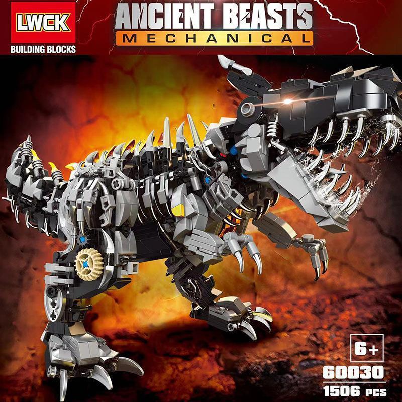 {Pre-Sale on 20th Feb.} LW60030 Dinosaurs Ancient Beasts Mechanical Building Blocks 1506±pcs Bricks from China.