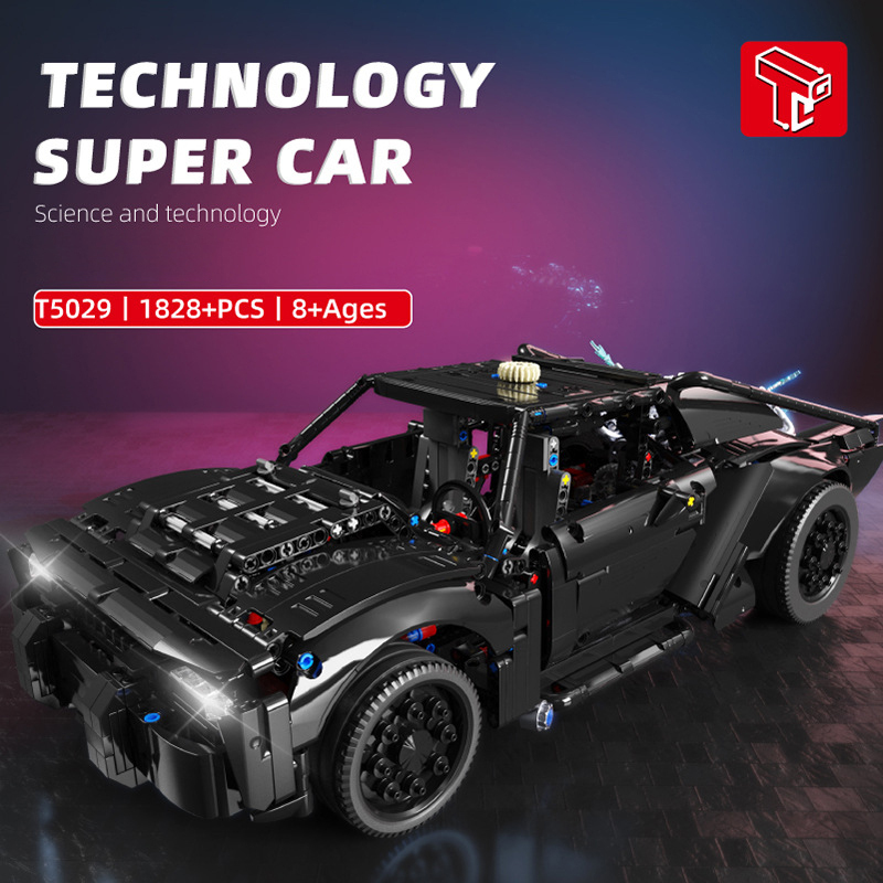 TaiGaoLe T5029 Technic  1:10 Batmobile Sports Car Building Blocks 1828±pcs Bricks from China.