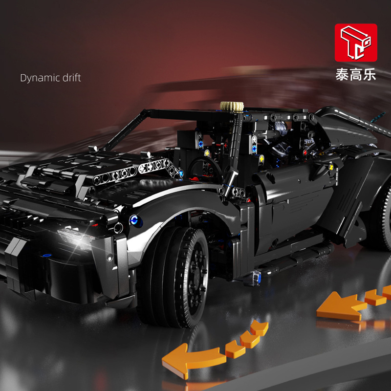 TaiGaoLe T5029 Technic  1:10 Batmobile Sports Car Building Blocks 1828±pcs Bricks from China.