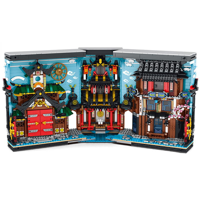 {Pre-Sale on 30th Feb.}Reobrix 66029 Ninjago Toys Ninja World Book Building Blocks 3086±pcs Bricks from China.