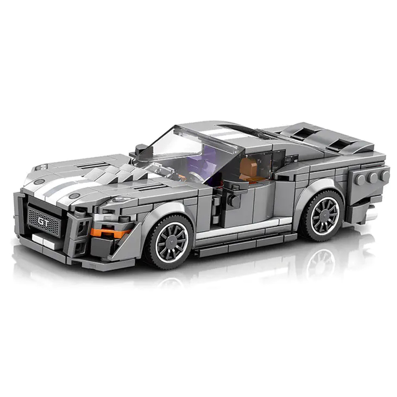 Reobrix 682 Technic Speed Champions Shelby GT500 Racer Car 476±pcs Bricks from China.