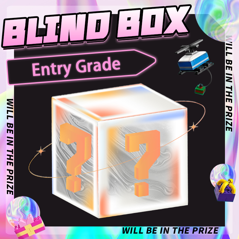 Entry Grade Blind Box Random One Sets Building Blocks Toys Merry Christmas Ship From China